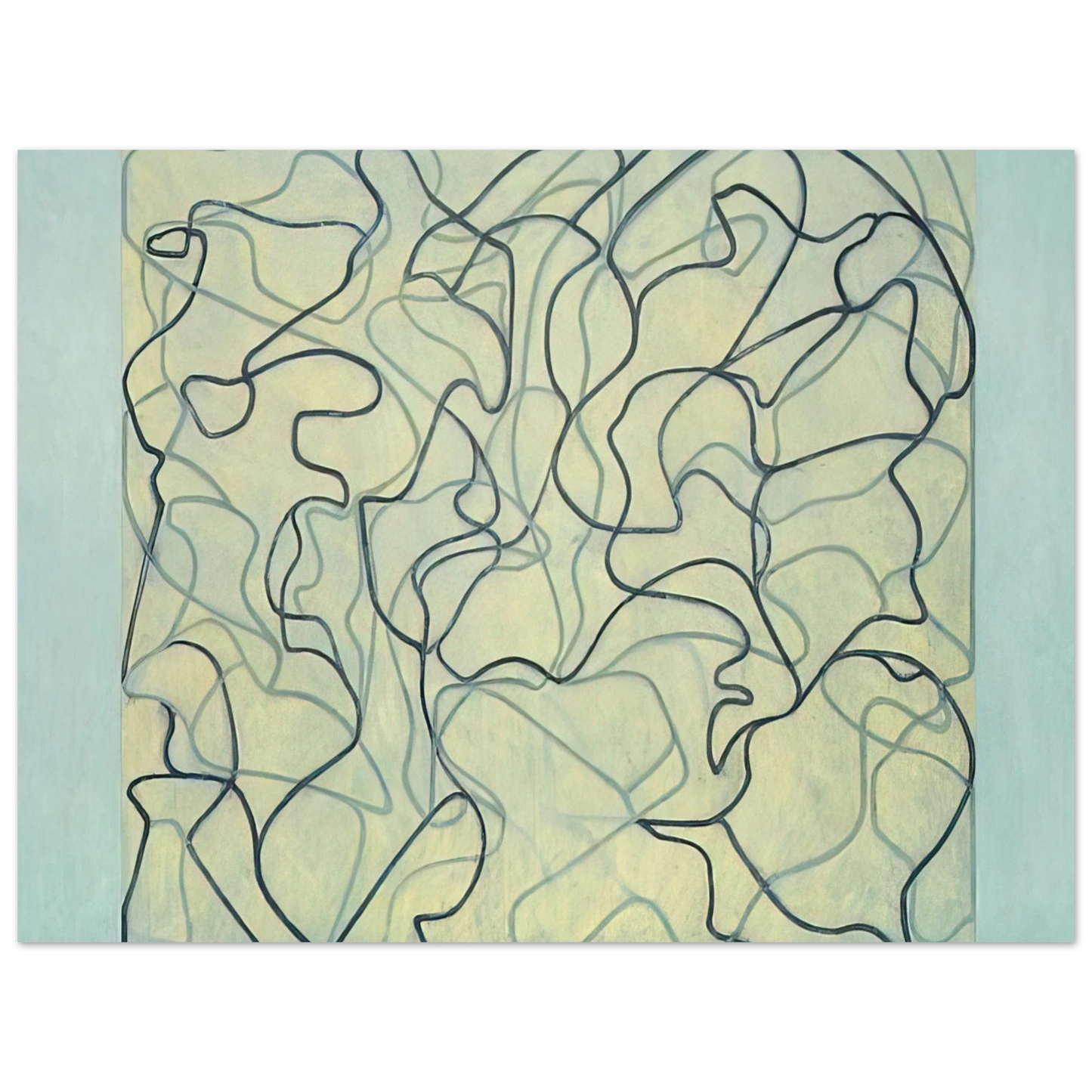Brice Marden - First Letter - 2009 Fine Art Poster - Default Title