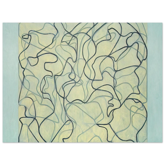 Brice Marden - First Letter - 2009 Fine Art Poster - Default Title