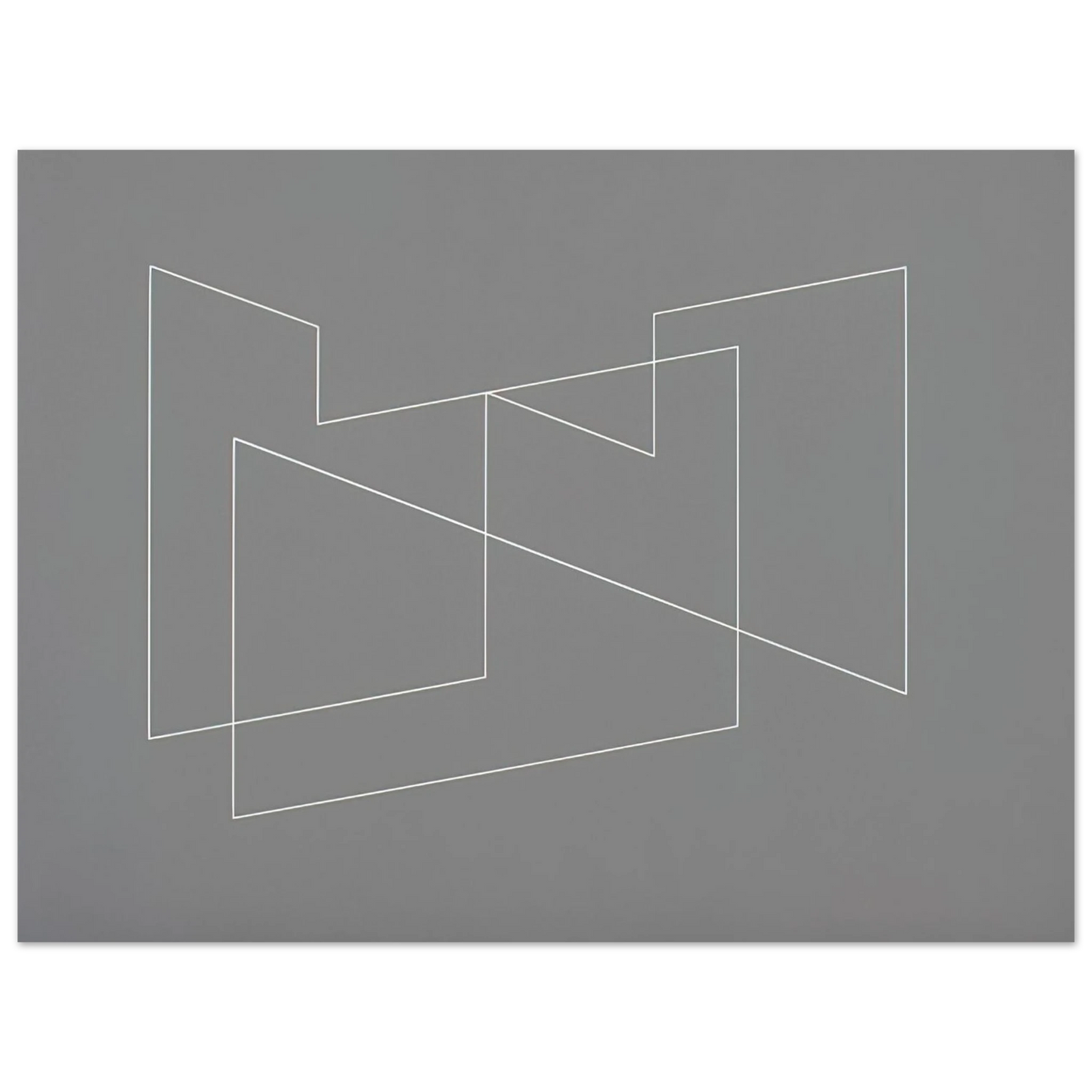 Josef Albers - STRUCTURAL INDICATION 1948 Fine Art Poster - Default Title