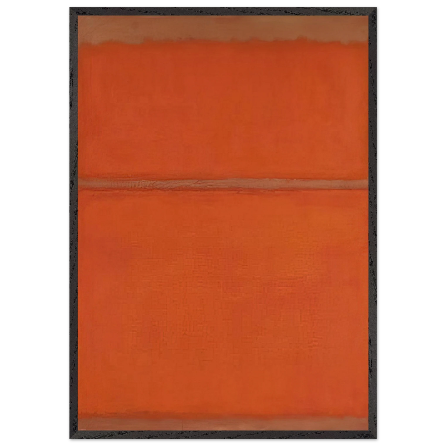 Untitled - 1961 N1 - Mark Rothko Framed Art Print – Black Wooden Frame - Default Title - -Framed Art Print