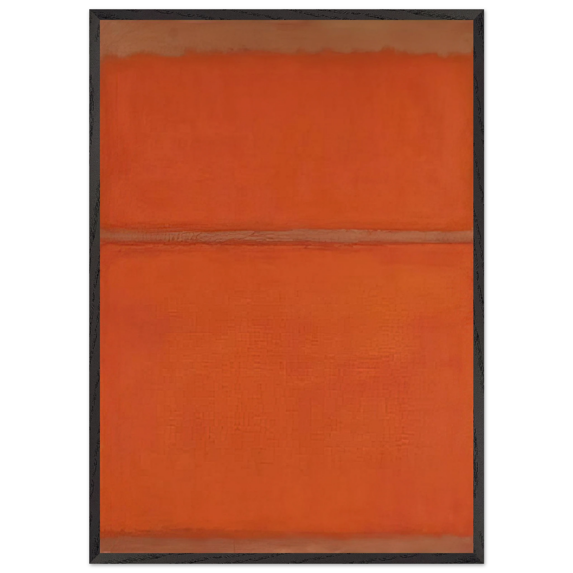 Untitled - 1961 N1 - Mark Rothko Framed Art Print – Black Wooden Frame - Default Title - -Framed Art Print