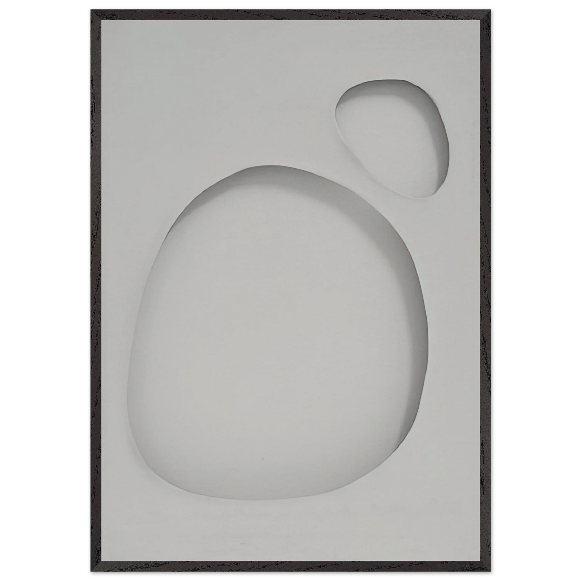 Volume - 1959 - Dadamaino Framed Art Print – Black Wooden Frame - Default Title - -Framed Art Print