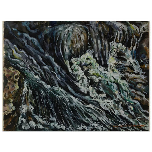 Ivan Albright - BRIDAL TEN SLEEP FALLS Fine Art Poster - Default Title
