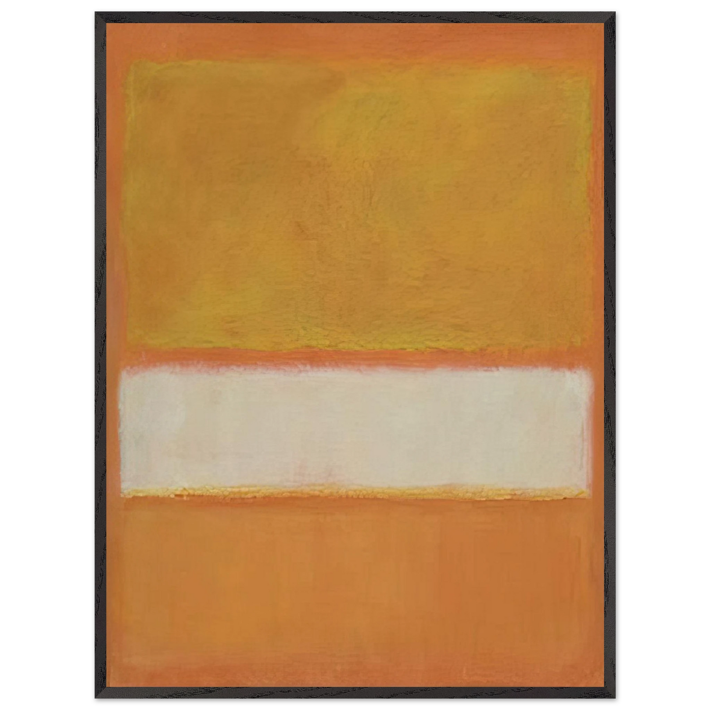 Mark Rothko - Untitled No. 11 - 1957 Wall Art - 21x29.7 cm / 8x12" - Premium Wooden Framed Poster With Fine Art Paper - Wood frame
