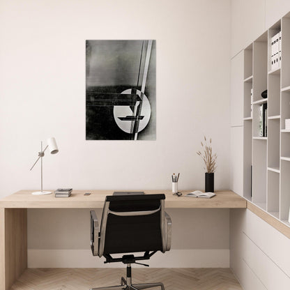 Composition - Laszlo Moholy-Nagy Brushed Aluminum Print - 70x100 cm / 28x40 inches | Laszlo Moholy-Nagy Aluminum Print | Laszlo Moholy-Nagy Prints