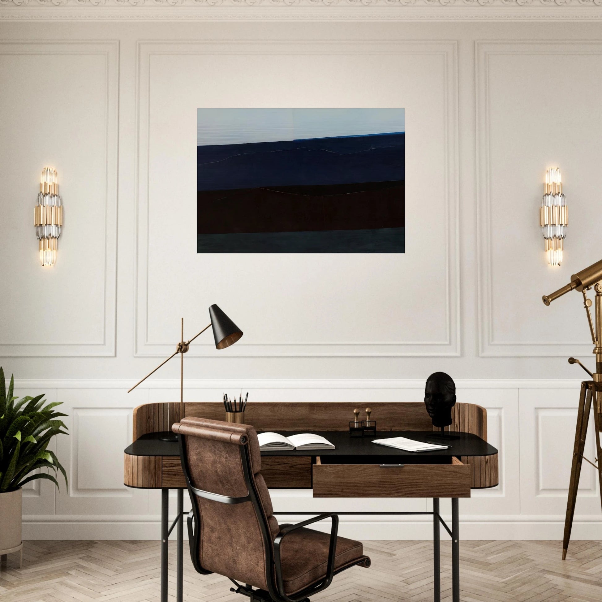 Washington D.C., January 1964 Number 4 - 1964 - Edward Corbett Brushed Aluminum Print - 70x100 cm / 28x40 inches | Edward Corbett Aluminum Print | Edward Corbett Prints