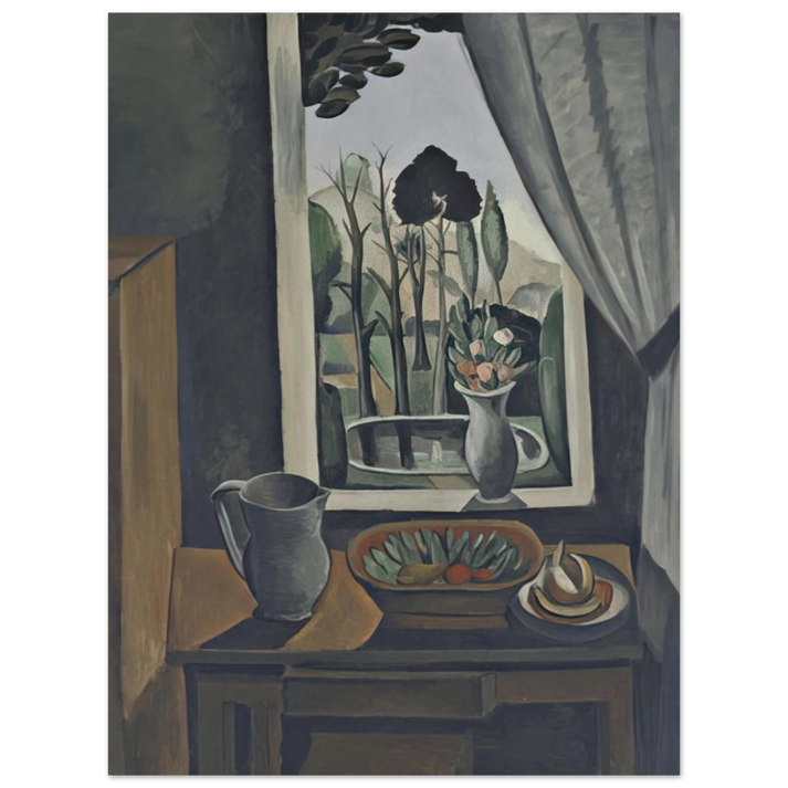 Andre Derain - WINDOW AT VERS 1912  75x100 cm / 30x40inches Fine Art Poster