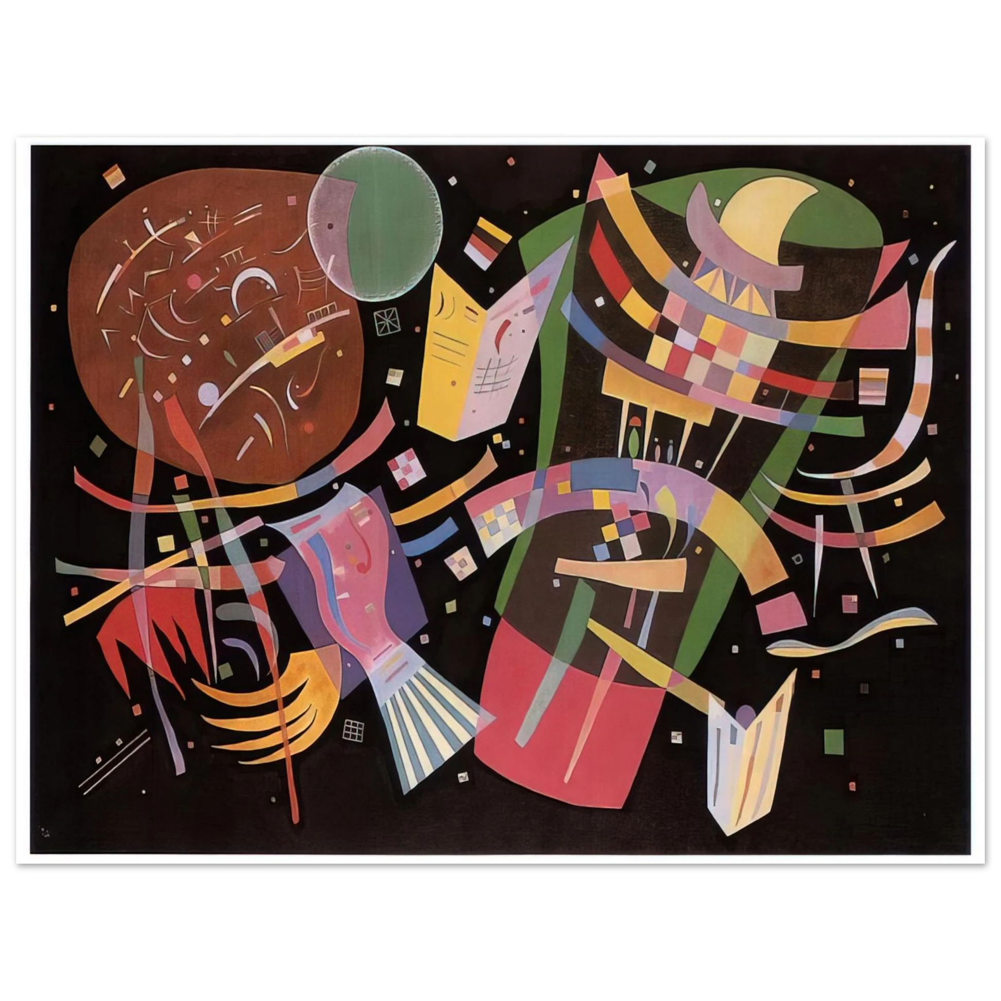 Wassily Kandinsky - COMPOSITION X 1939 Fine Art Poster - Default Title