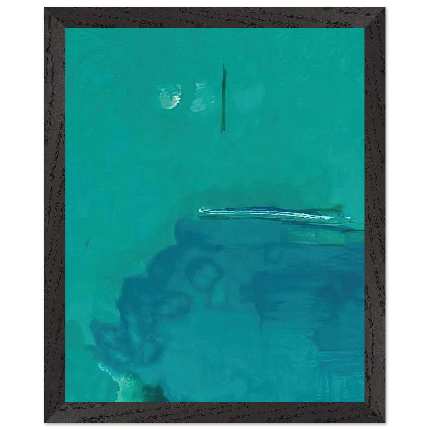 Helen Frankenthaler - Contentment Island - 2004 Wall art - 30x40 cm / 12x16 inches - Fine Art Poster - -