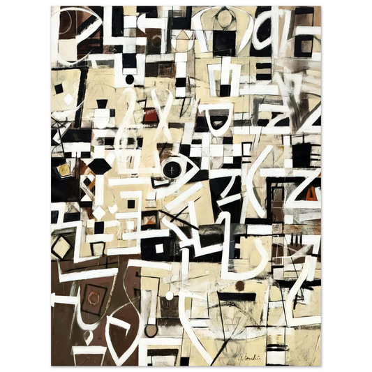 Bradley Walker Tomlin - Number 20 - 1949 Fine Art Poster - Default Title