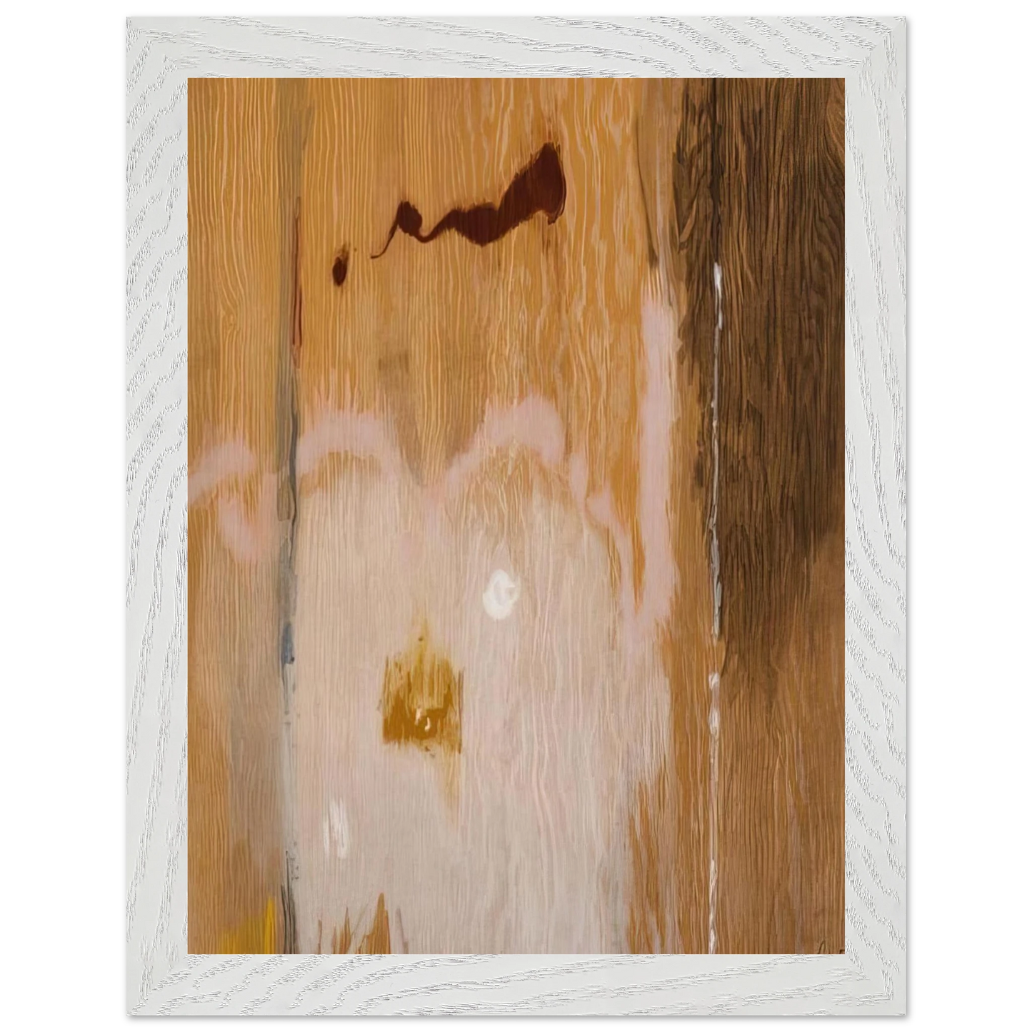 Helen Frankenthaler - Tales of Genji VI - 1998 Wall art - A3 (29.7 x 42  cm) - Premium Wooden Framed Poster With Fine Art Paper - Black frame