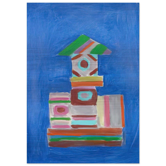 Going Up - 1978 - Betty Parsons Brushed Aluminum Print - 70x100 cm / 28x40 inches | Betty Parsons Aluminum Print | Betty Parsons Prints