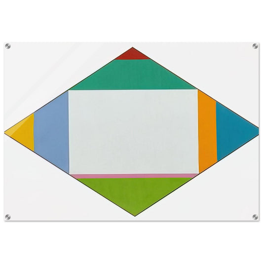 Expansion in Four Directions - 1962 - Max Bill Acrylic Print - 70x100 cm / 28x40″ inches | Max Bill Wall Art | Max Bill Prints
