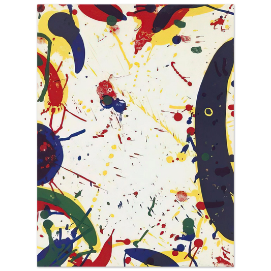 Sam Francis - Blue Bones Fine Art Poster - Default Title