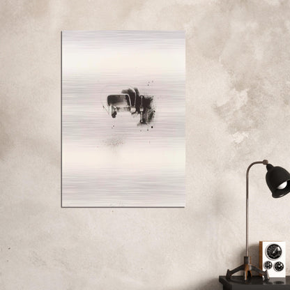 UNTITLED FROM TEN WINTER TOOLS 1973 4 - Jim Dine Brushed Aluminum Print - 70x100 cm / 28x40 inches | Jim Dine Aluminum Print | Jim Dine Prints