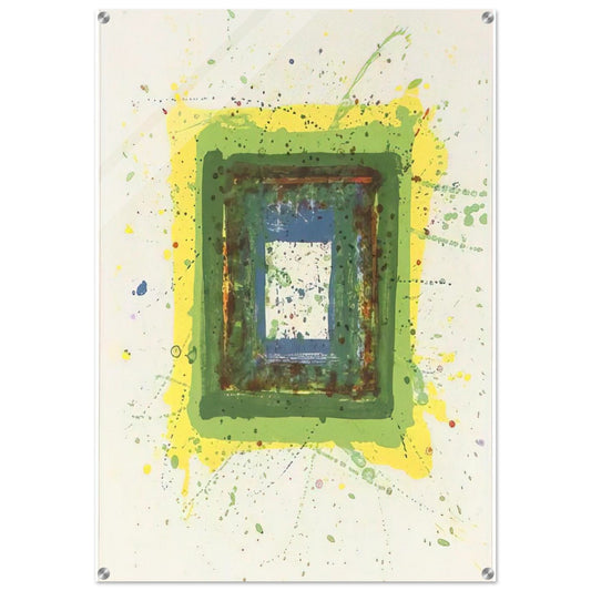 Untitled  SF 354  - Sam Francis Acrylic Print - 70x100 cm / 28x40″ inches