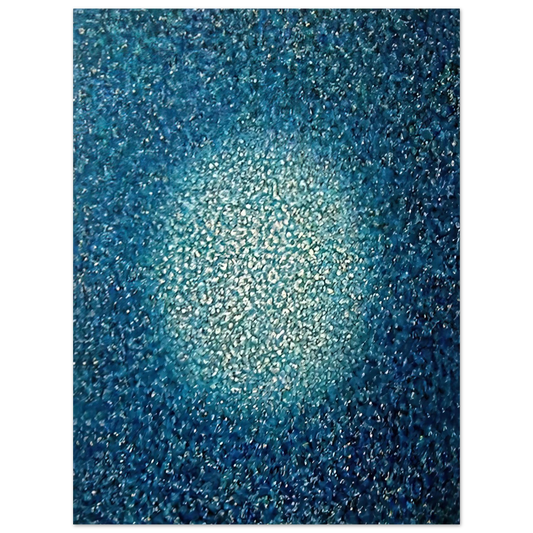 Richard Pousette-Dart - Blue Prescence - 1970 Fine Art Poster - Default Title