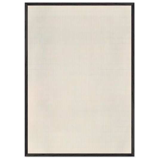 The Peach - Agnes Martin Framed Art Print – Black Wooden Frame - Default Title - -Framed Art Print