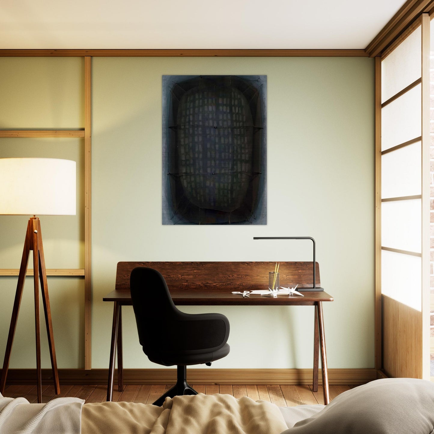 Espejuelo - 1964 - Manuel Rivera Brushed Aluminum Print - 70x100 cm / 28x40 inches | Manuel Rivera Aluminum Print | Manuel Rivera Prints