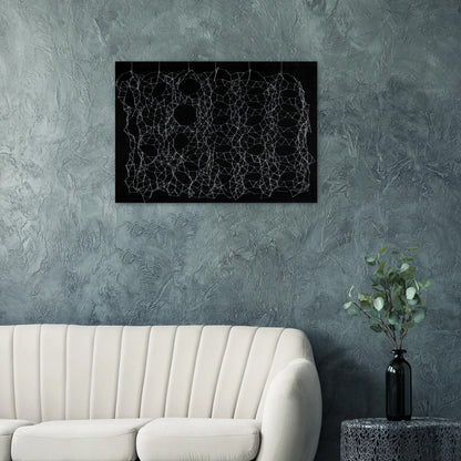 Reticulárea - 1975 - Gego Brushed Aluminum Print - 70x100 cm / 28x40 inches | Gego Aluminum Print | Gego Prints