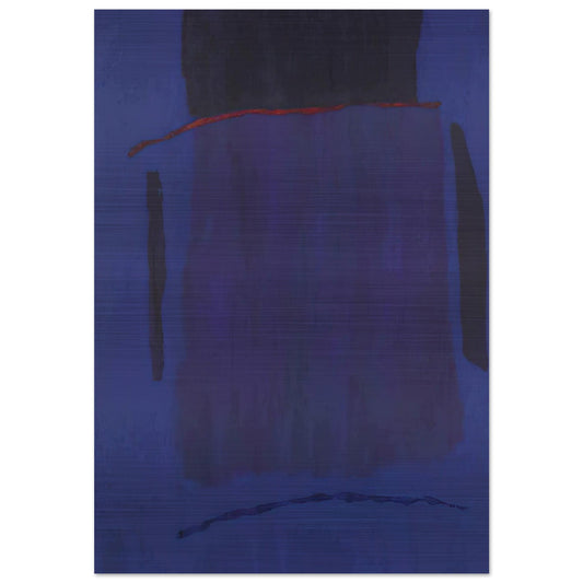 Infinity Field, Lefkada Series #3 - 1979 - Theodoros Stamos Brushed Aluminum Print - 70x100 cm / 28x40 inches | Theodoros Stamos Aluminum Print | Theodoros Stamos Prints