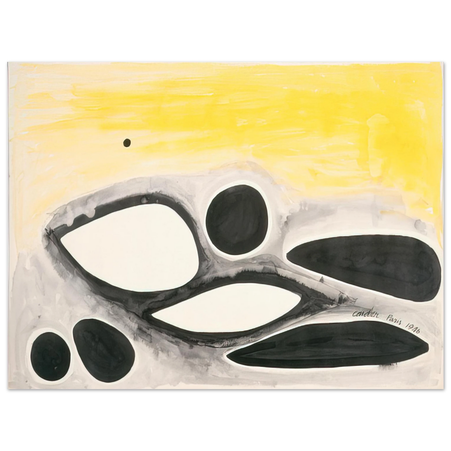 Alexander Calder - UNTITLED 1946 0 Fine Art Poster - 13x18 cm / 5x7 inches