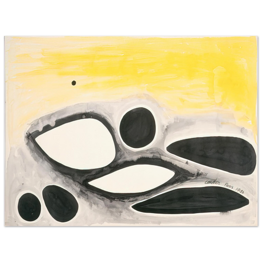 Alexander Calder - UNTITLED 1946 0 Fine Art Poster - 13x18 cm / 5x7 inches
