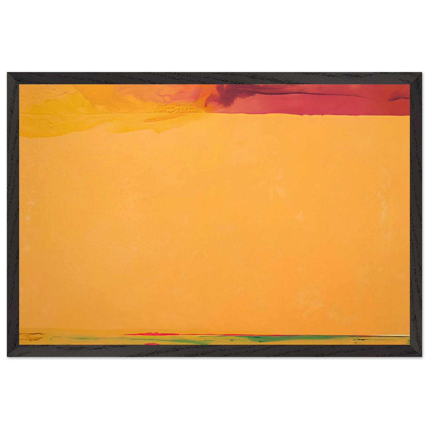 Helen Frankenthaler - Southern Exposure - 2005 Wall art - A1 (59.4 x 84.1  cm) - Premium Wooden Framed Poster With Fine Art Paper - White frame