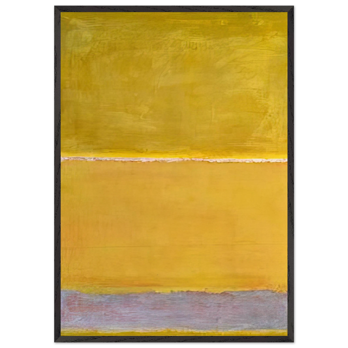Untitled - 1952 N1 - Mark Rothko 70x100 cm / 28x40 inches Framed Art Print – Black Wooden Frame