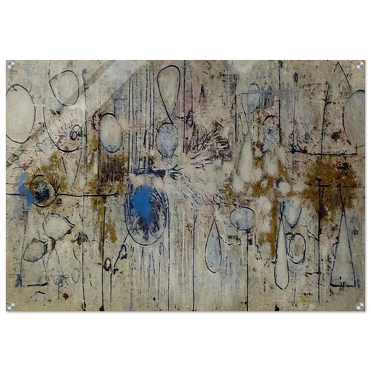 By the Sea - 1957 - Richard Pousette-Dart Acrylic Print - 70x100 cm / 28x40″ inches | Richard Pousette-Dart Wall Art | Richard Pousette-Dart Prints
