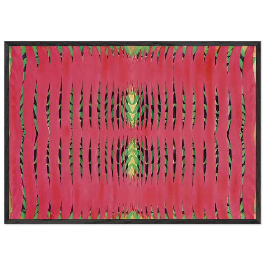 Islam - 1965 - Carla Accardi Framed Art Print – Black Wooden Frame - Default Title - -Framed Art Print