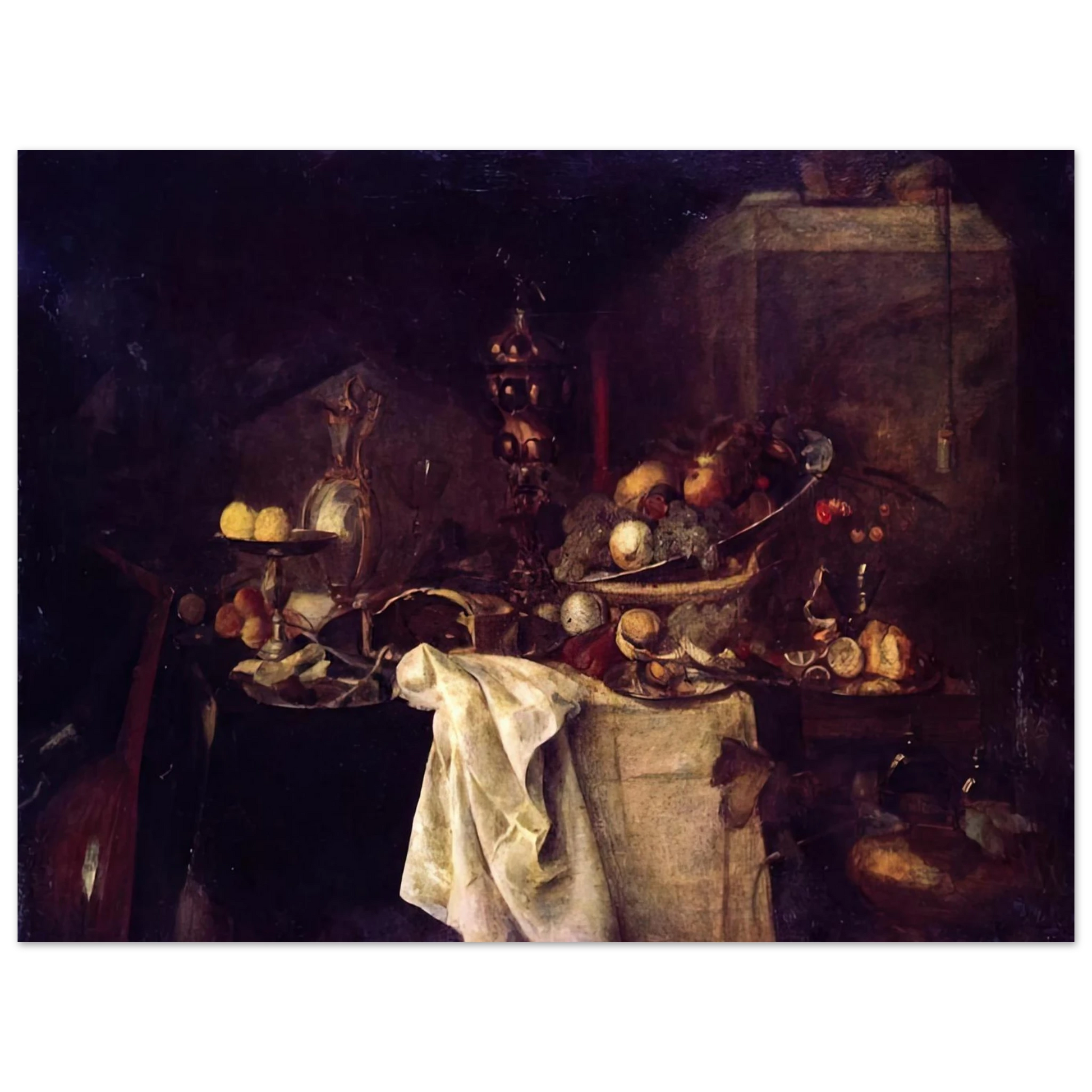Henri Matisse - LA DESERTE AFTER JAN DAVIDSZ DE HEEM 1893 Fine Art Poster - Default Title