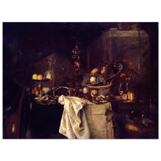 Henri Matisse - LA DESERTE AFTER JAN DAVIDSZ DE HEEM 1893 Fine Art Poster - Default Title