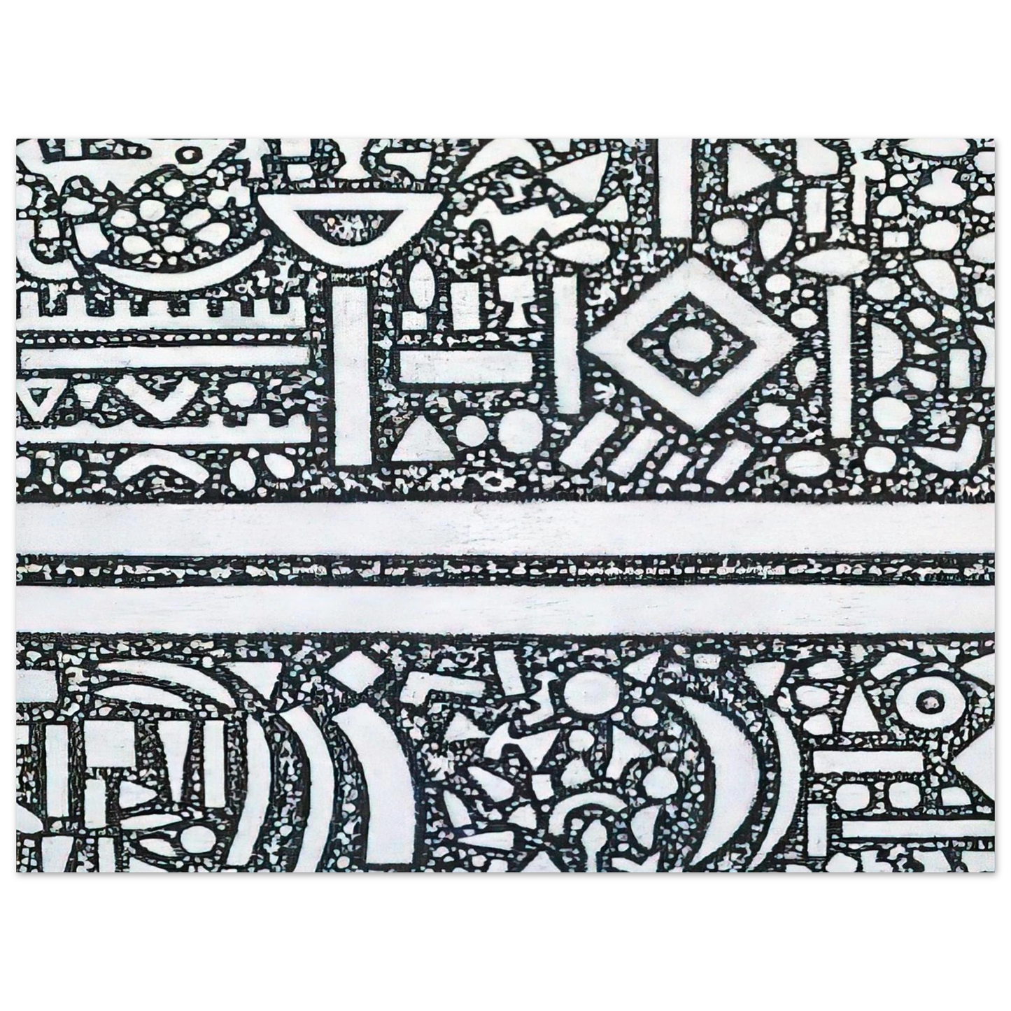 Richard Pousette-Dart - From the Edge of Darkness - 1992 Fine Art Poster - Default Title