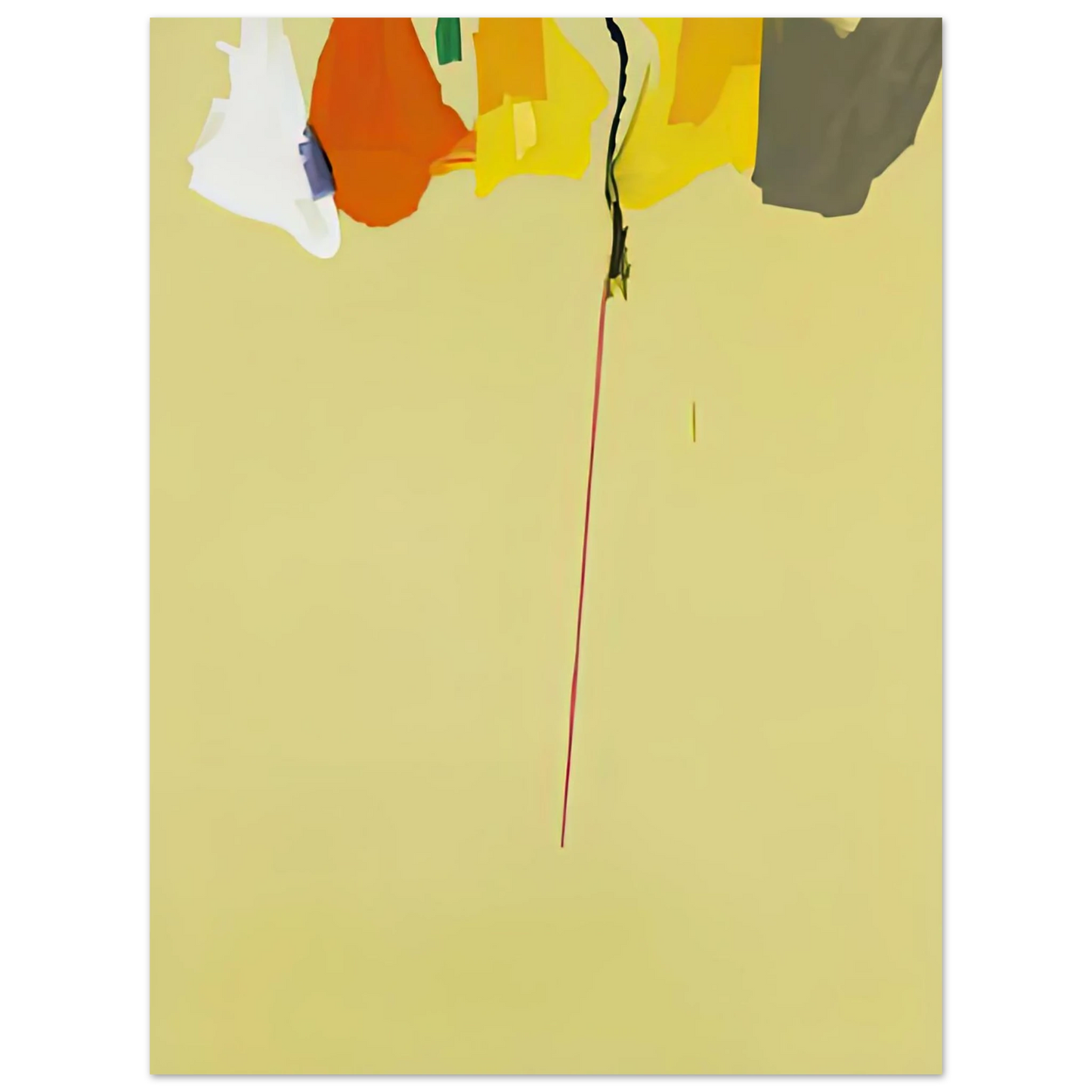 Helen Frankenthaler - Rapunzel, 1974- Wall Art - 60x80 cm / 24x32 inches - Fine Art Poster - -