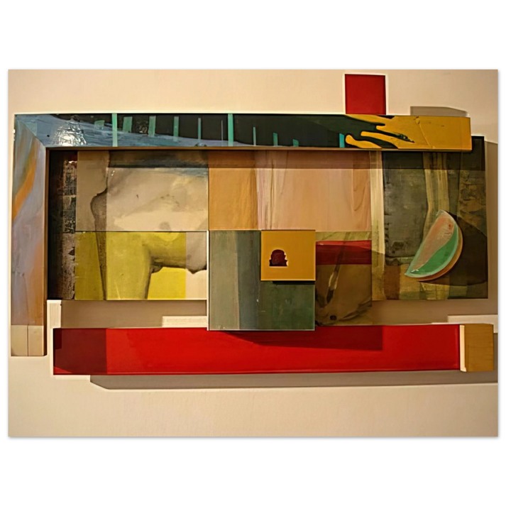 Sam Gilliam - Horse  75x100 cm / 30x40inches Fine Art Poster