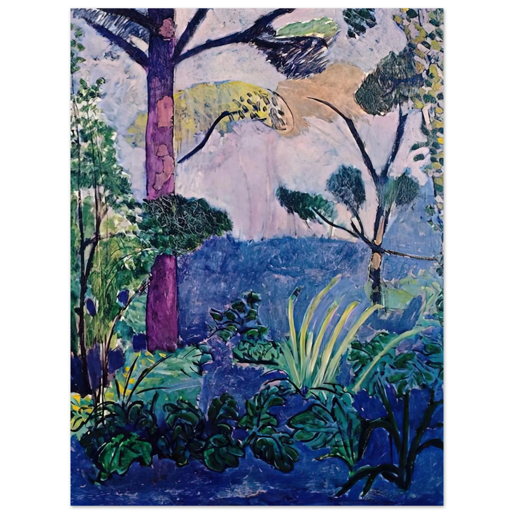 Henri Matisse - MOROCCAN LANDSCAPE Fine Art Poster - Default Title