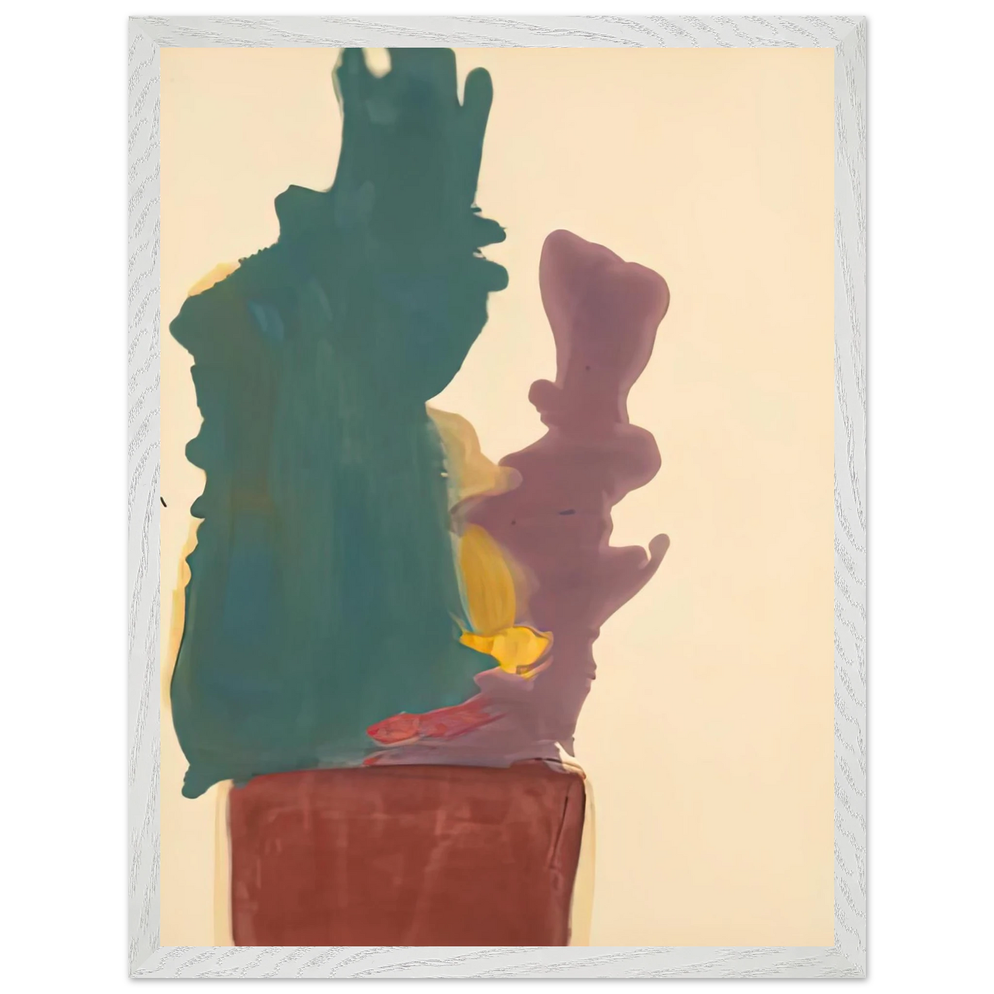 Helen Frankenthaler - Evil Spirit, 1963- Wall Art - 30x40 cm / 12x16 inches - Fine Art Poster - -