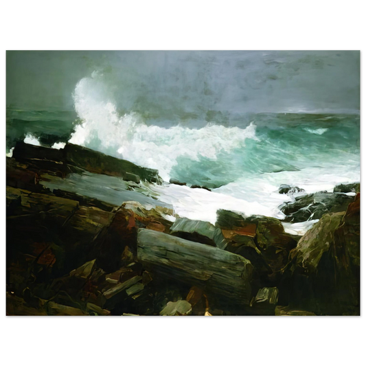 Winslow Homer - WEATHERBEATEN 1894 Fine Art Poster - Default Title