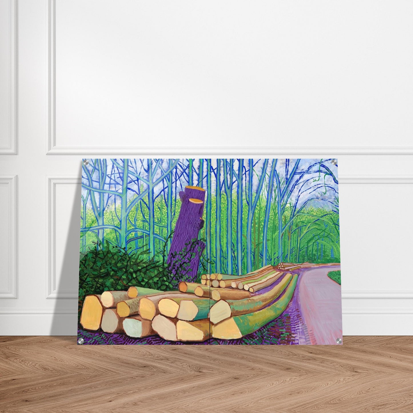David Hockney - David Hockney Acrylic Print - 70x100 cm / 28x40″ inches | David Hockney Art | Artwork by David Hockney