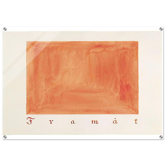 FORWARDS PARCIFAL SERIES GROUP 2 SECTION 4 THE CONVOLUTE OF THE PHYSICAL PLANE 1916 - Hilma af Klint Acrylic Print - 70x100 cm / 28x40″ inches