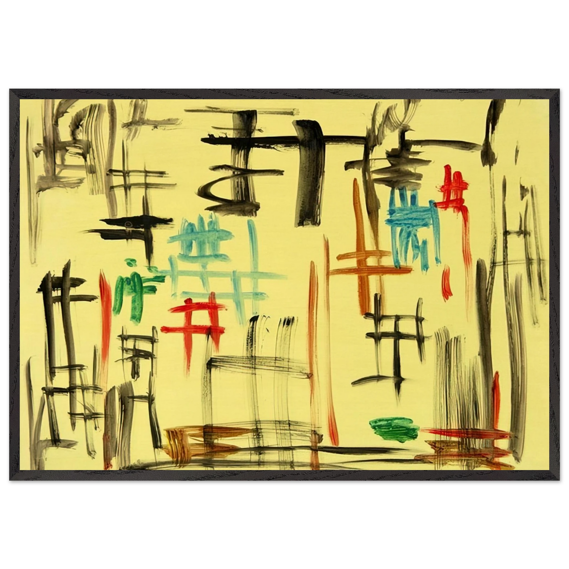 Untitled 05B0098 - 2005 - Gunther Forg Framed Art Print – Black Wooden Frame - Default Title - -Framed Art Print