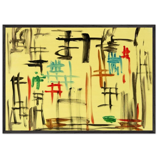 Untitled 05B0098 - 2005 - Gunther Forg Framed Art Print – Black Wooden Frame - Default Title - -Framed Art Print