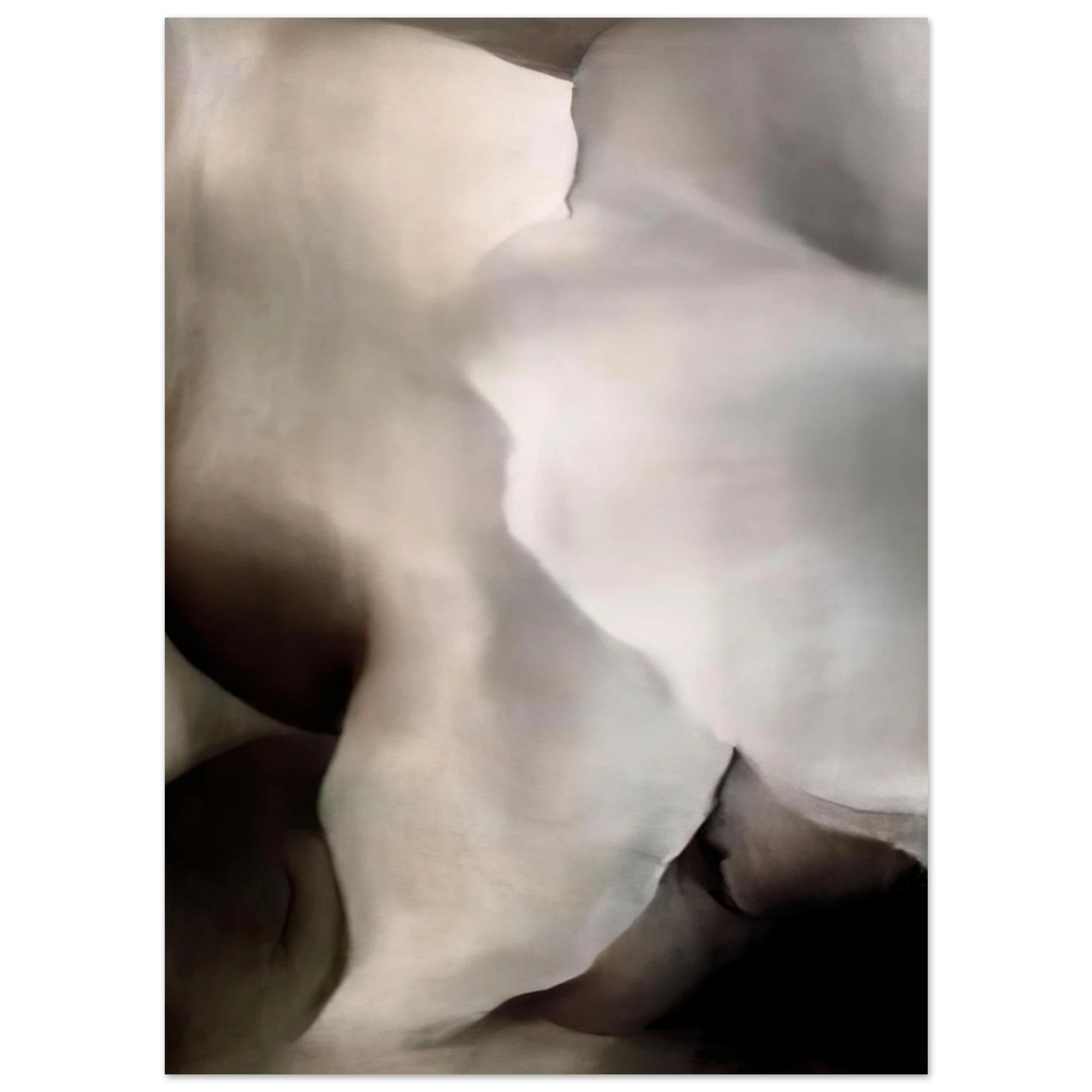 Georgia O'Keeffe - Dark Iris ?3 Fine Art Poster - 40x60 cm / 16x24 inches