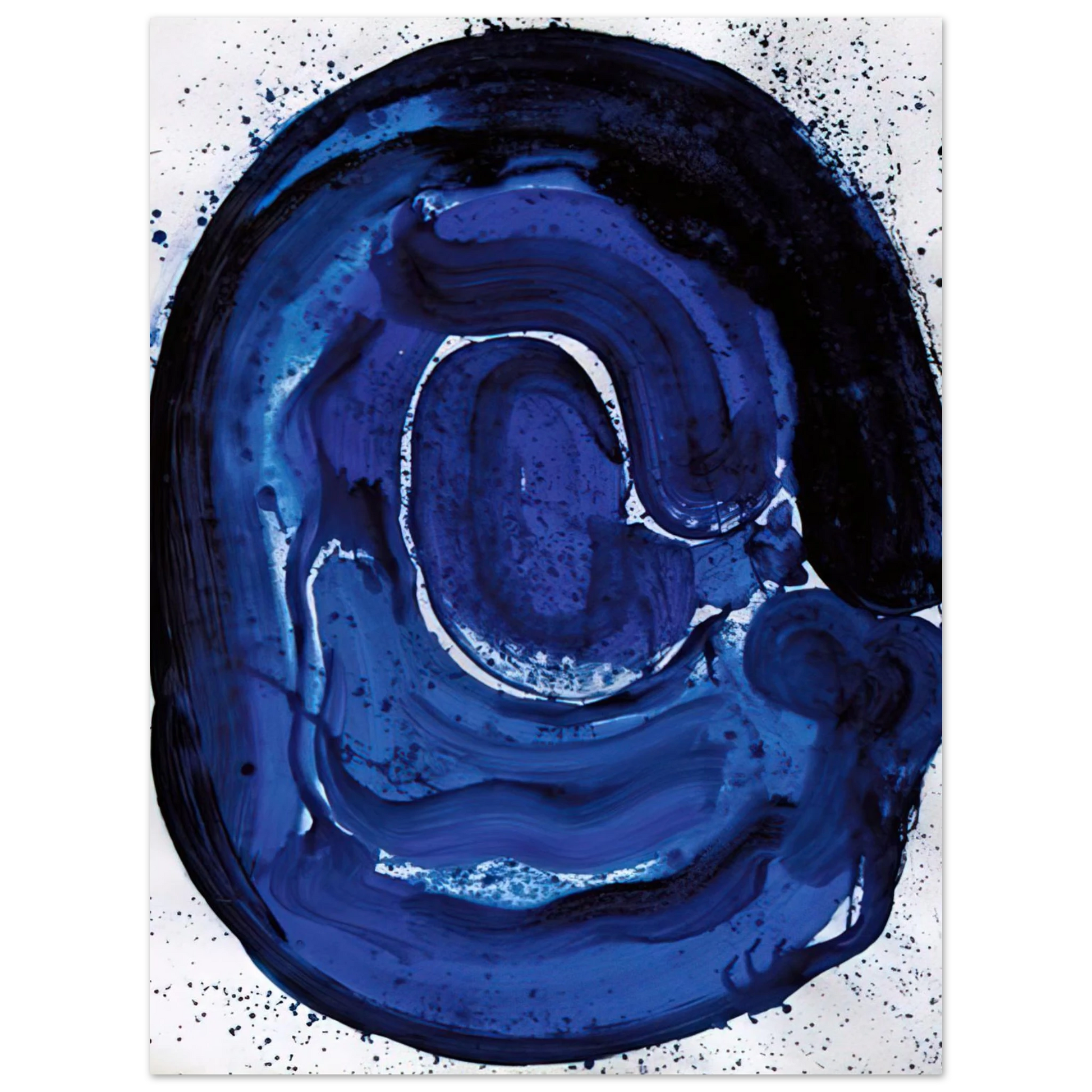 Sam Francis - Untitled  SF 84-045  Fine Art Poster - Default Title