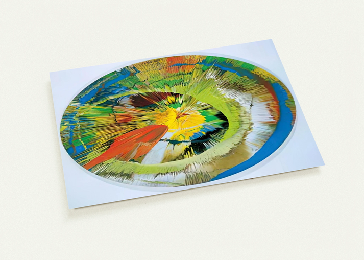 BEAUTIFUL REVOLVING SPHINCTER By Damien Hirst Pack of 10 Post Cards | Damien Hirst Post Cards | A6 (10.5 x 14.8 cm) - 4.1 x 5.8 inches
