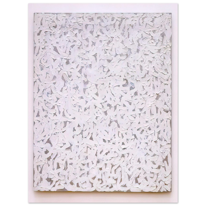 Robert Ryman - Points  75x100 cm / 30x40inches Fine Art Poster