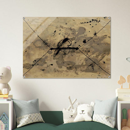 L ENVELOPPE 1968 - Antoni Tapies Acrylic Print - 70x100 cm / 28x40″ inches | Antoni Tapies Wall Art | Antoni Tapies Prints