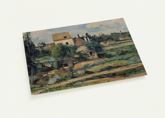 Moulin de la Couleuvre at Pontoise By Paul Cézanne Pack of 10 Post Cards | Paul Cézanne Post Cards | A6 (10.5 x 14.8 cm) - 4.1 x 5.8 inches