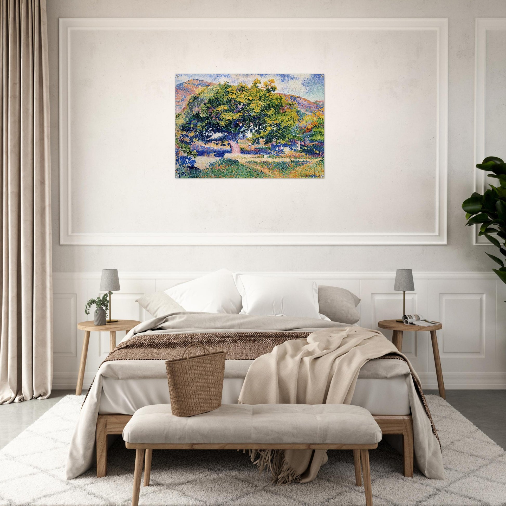 Around My House - Henri-Edmond Cross Acrylic Print - 70x100 cm / 28x40″ inches